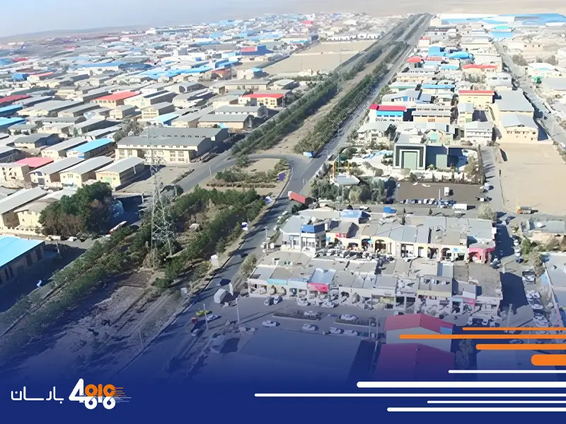 باربری در شهرک صنعتی عباس آباد