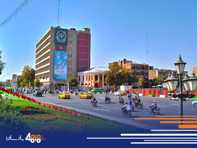 باربری از خیابان امام خمینی