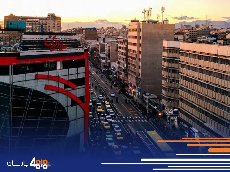 باربری از خیابان جمهوری