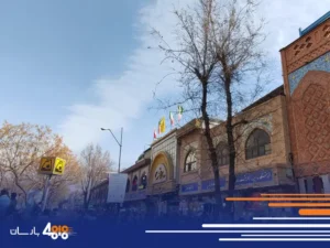 باربری از بازار بزرگ تهران