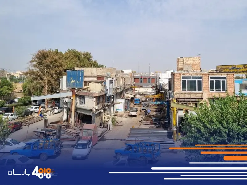 باربری از بازار آهن شاد آباد