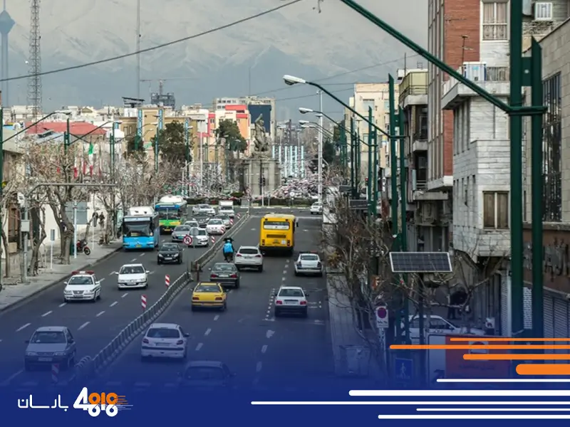 باربری از خیابان لبافی نژاد