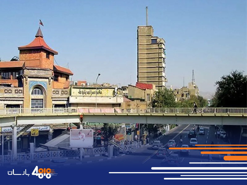 باربری از خیابان مخبر الدوله