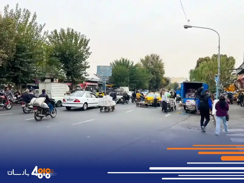 باربری از خیابان مولوی