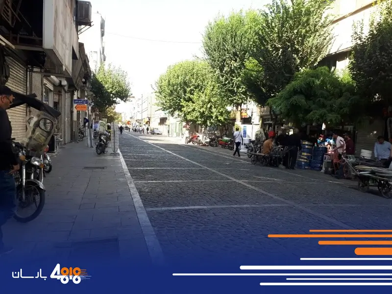 باربری از خیابان پامنار