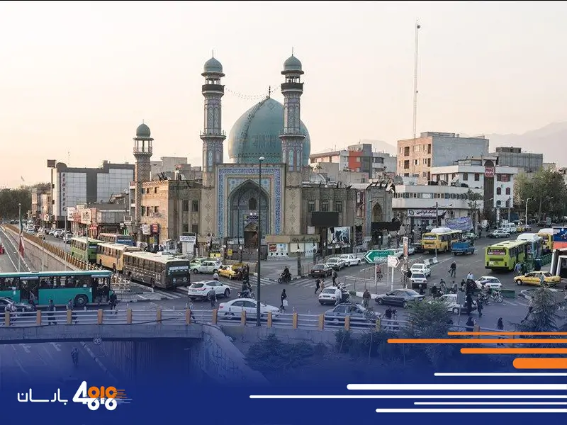 باربری از خیابان رسالت