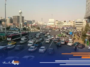 باربری از خیابان صادقیه