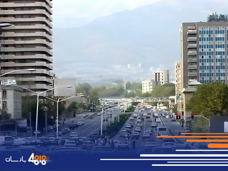 باربری از خیابان شیراز جنوبی