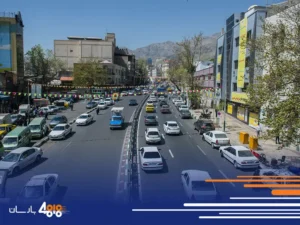 باربری از خیابان تجریش