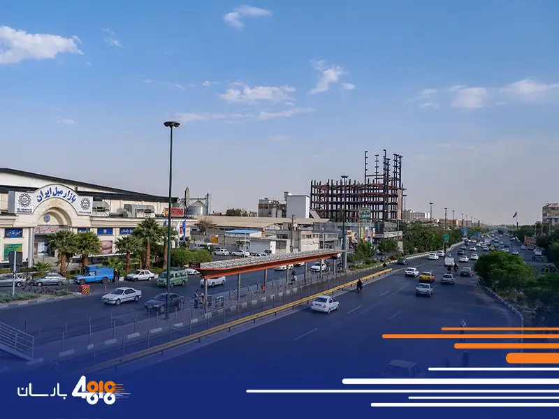 باربری از خیابان یافت آباد