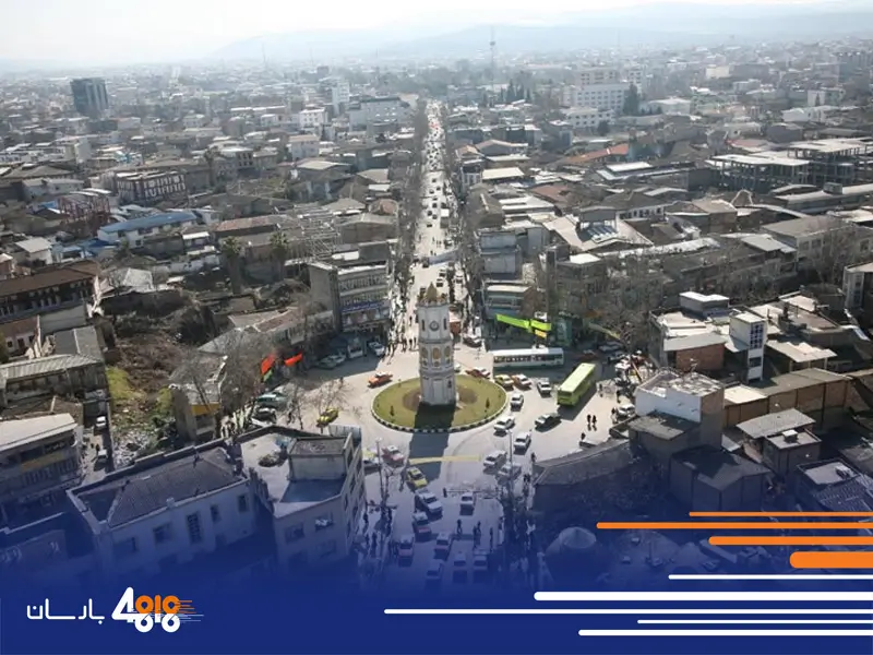 حمل بار از تهران به ساری