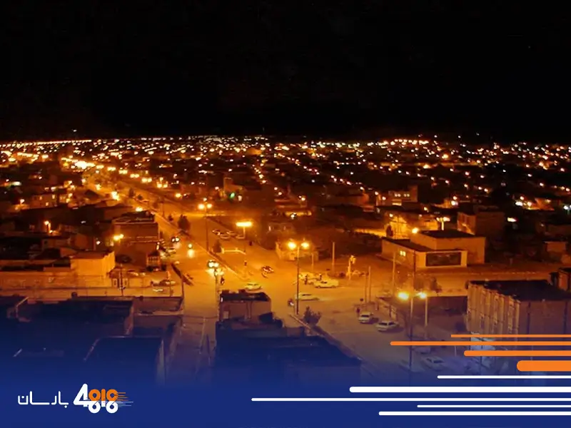 حمل بار از تهران به تاکستان